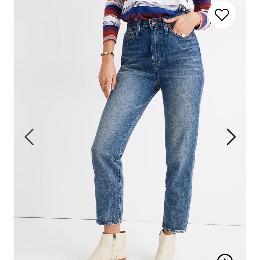 Madewell Momjean in Downey Wash